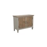 Buffet bas 2 portes bois gris - provence