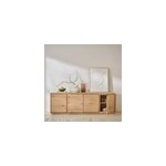 Buffet bois 4 portes albin