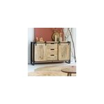 Buffet en bois de manguier new - york