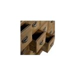 Buffet en bois recycl� 18 tiroirs - miramas