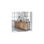 Buffet industriel � porte coulissante