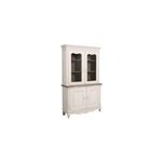 Buffet vaisselier 2 portes vitrées bois Buffet vaisselier 2 portes vitrées bois