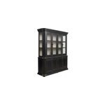 Buffet vaisselier 4 portes vitres mdf