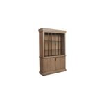 Buffet vitr bois beige - demeure