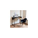 Bureau bois et noir charles