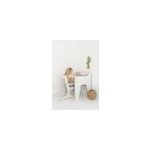 Bureau et chaise r�glables pour enfant - blanc