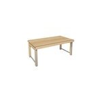 Bureau inclinable ziggy naturel gris