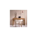 Bureau en teck massif 130 cm