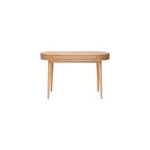 Bureau avec tiroir en bois clair l120 cm judith