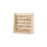 Cadre de cubes en bois ab�c�daire