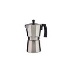 Cafeti�re en aluminium avec poign�e et capacit� de 450ml pour 9 tasses.
