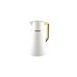 Cafetière blanche avec anse dorée 1l Cafetière blanche avec anse dorée 1l