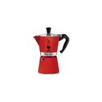 Cafeti�re italienne 3 tasses rouge