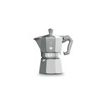 Cafeti�re italienne 6 tasses gris argent�