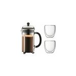 Cafetire  piston bodum gris 1 l 0, 35 l
