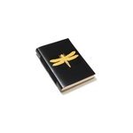 Cahier cuir recycl motif insecte