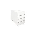 Caisson tiroir bureau ziggy blanc