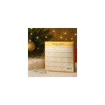 Calendrier de l'avent 13 bijoux et 11 perles - or ros� et argent�