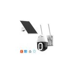 Camra ip motorise extrieure 100% solaire