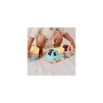 Le camion benne made in france en mati�re recycl�e de petit ours brun