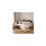 Canap� en angle beige gauche