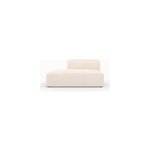 Canap� d'angle droit modulable en velours c�tel� 4 places - mina