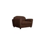 Canap aspect cuir vieilli owen 2 places