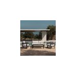 Canap� noir lor�a