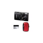 Canon compact ixus 285 hs a noir + sac + carte sd 8go