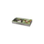 Carr de potager en bois avec miniserres
