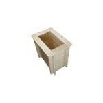 Carre potager exterieur bois - 58x38xh57 cm