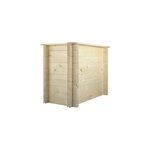 Carre potager exterieur bois - 78x38xh57 cm