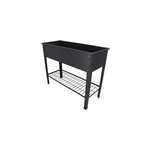 Carr� potager en m�tal anthracite