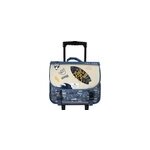 Cartable � roulettes 38 cm pol fox surf