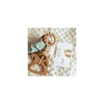 Cartes souvenirs les premiers mois de b�b� instants magiques rose