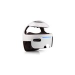 Casque massage cr�nien pressoth�rapie acupr�ssion soulage migraines chauffant bl