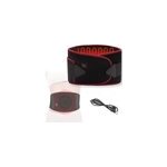 Ceinture lombaire chauffante rechargeable - 3 niveaux - soulage le dos