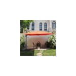 Cesare ensemble parasol terracotta 3x4m et 4 dalles � lester