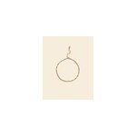 Chaine de cheville fine torsade