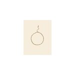 Chaine de cheville fine torsade