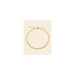 Chaine de cheville serpentine or