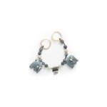 Chane de landau crochet fanto bleu poud