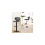 Chaise de bar pied central r�glable