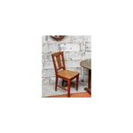 Chaise de bureau en bois n618