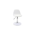 Chaise de bureau enfant blanche steevy