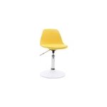 Chaise de bureau enfant jaune steevy