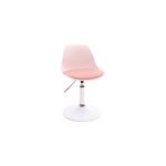 Chaise de bureau enfant rose steevy