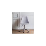 Chaise de bureau r�glable en hauteur grise anne