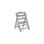 Chaise haute alpha + b gris