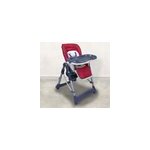 Chaise haute bb pliable - rouge